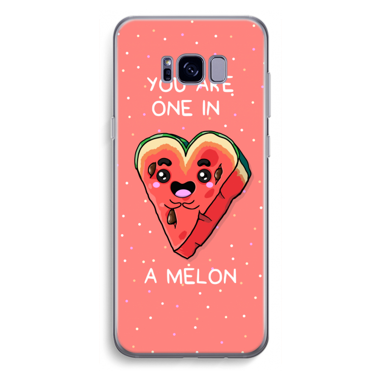 One In A Melon: Samsung Galaxy S8 Plus Transparant Hoesje