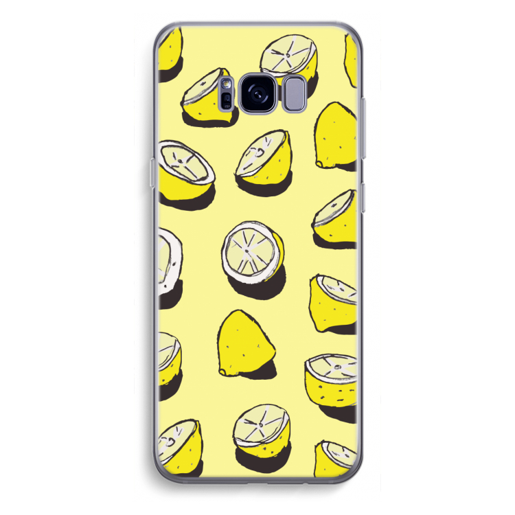 When Life Gives You Lemons...: Samsung Galaxy S8 Plus Transparant Hoesje