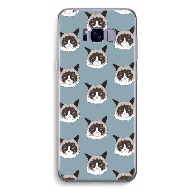 It's a Purrr Case: Samsung Galaxy S8 Plus Transparant Hoesje