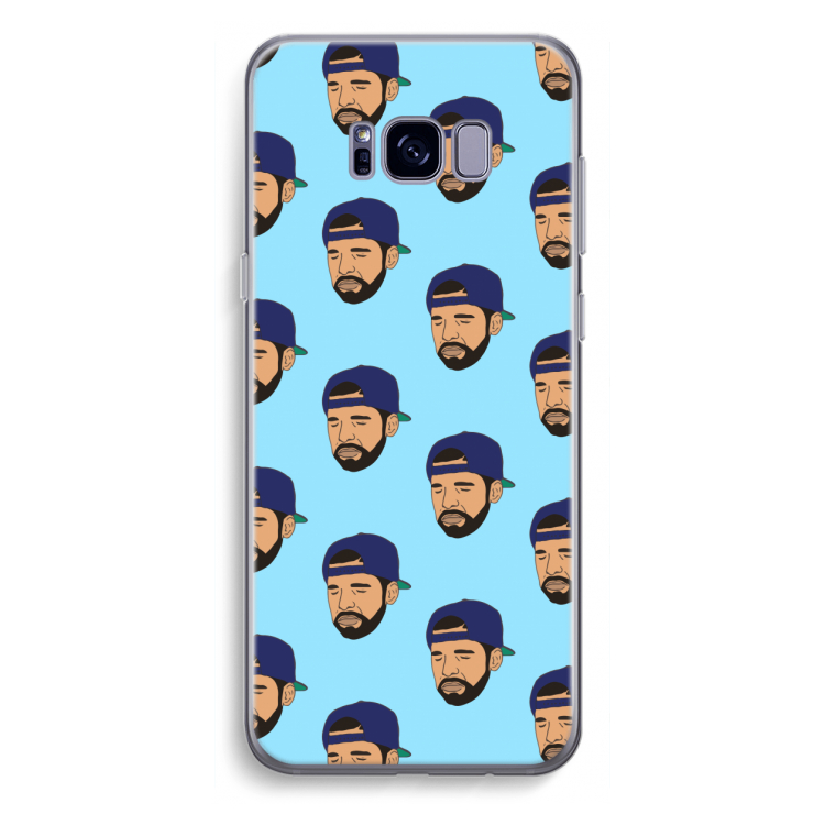 Drake Away: Samsung Galaxy S8 Plus Transparant Hoesje