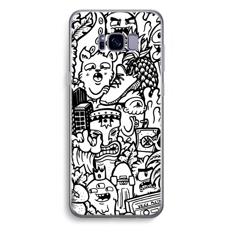 Vexx Mixtape #2: Samsung Galaxy S8 Plus Transparant Hoesje