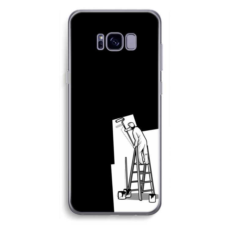 Musketon Painter: Samsung Galaxy S8 Plus Transparant Hoesje
