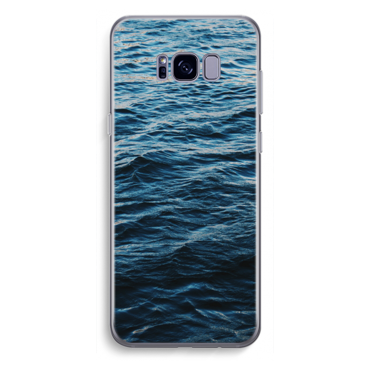 Oceaan: Samsung Galaxy S8 Plus Transparant Hoesje