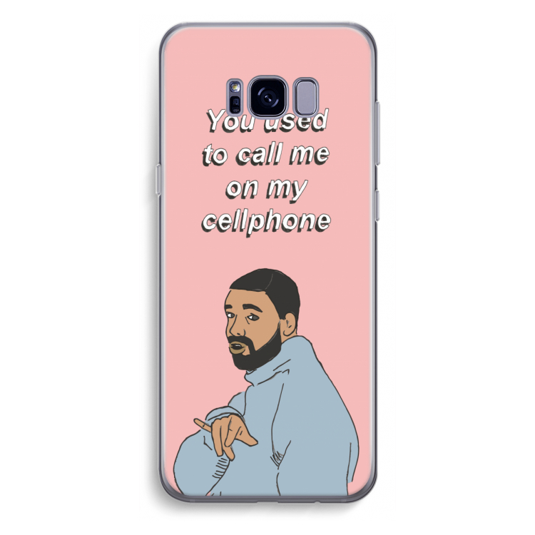 Hotline bling: Samsung Galaxy S8 Plus Transparant Hoesje