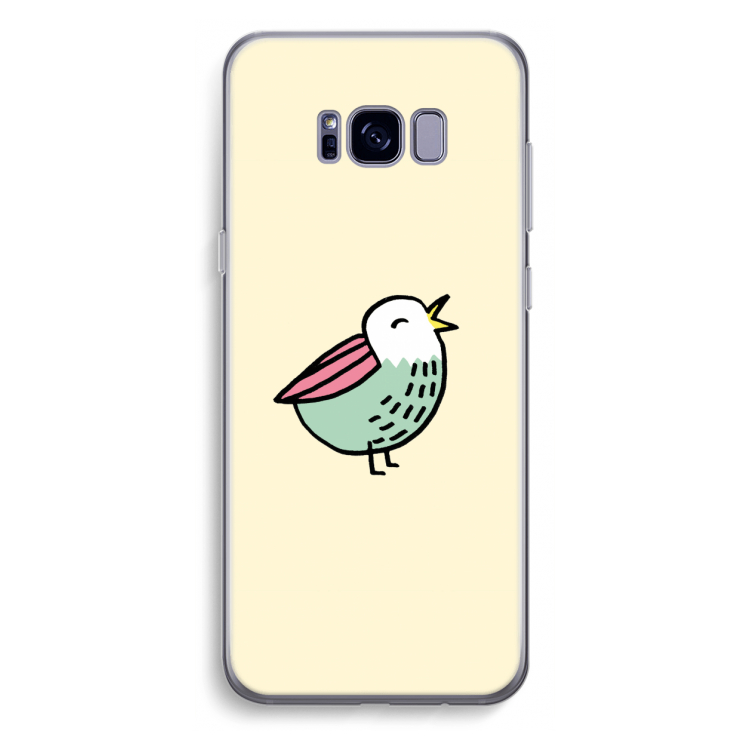 Birdy: Samsung Galaxy S8 Plus Transparant Hoesje