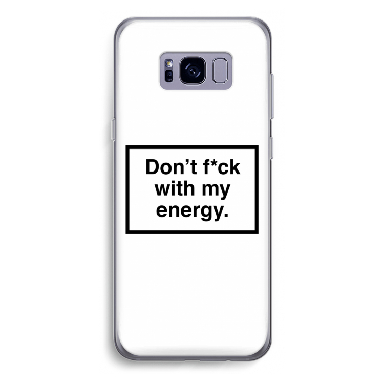 My energy: Samsung Galaxy S8 Plus Transparant Hoesje