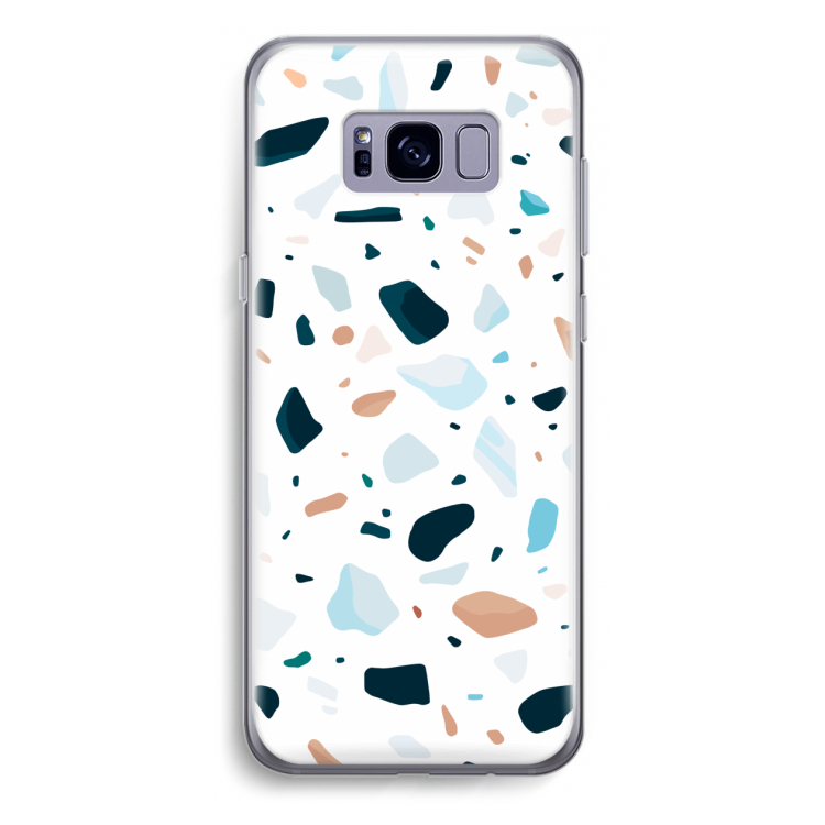 Terrazzo N°13: Samsung Galaxy S8 Plus Transparant Hoesje