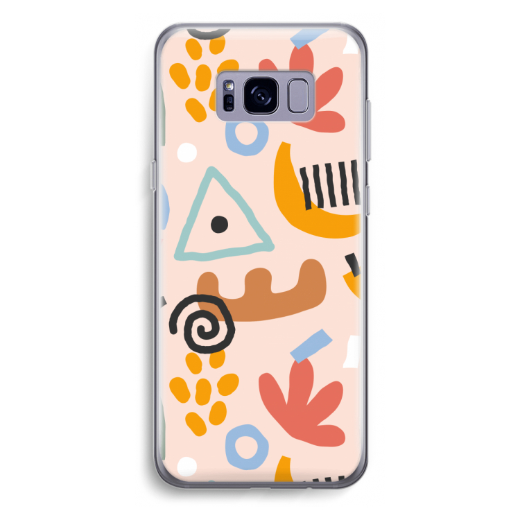 Abstract: Samsung Galaxy S8 Plus Transparant Hoesje