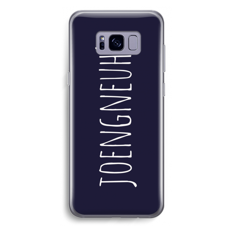 Joengneuh!: Samsung Galaxy S8 Plus Transparant Hoesje