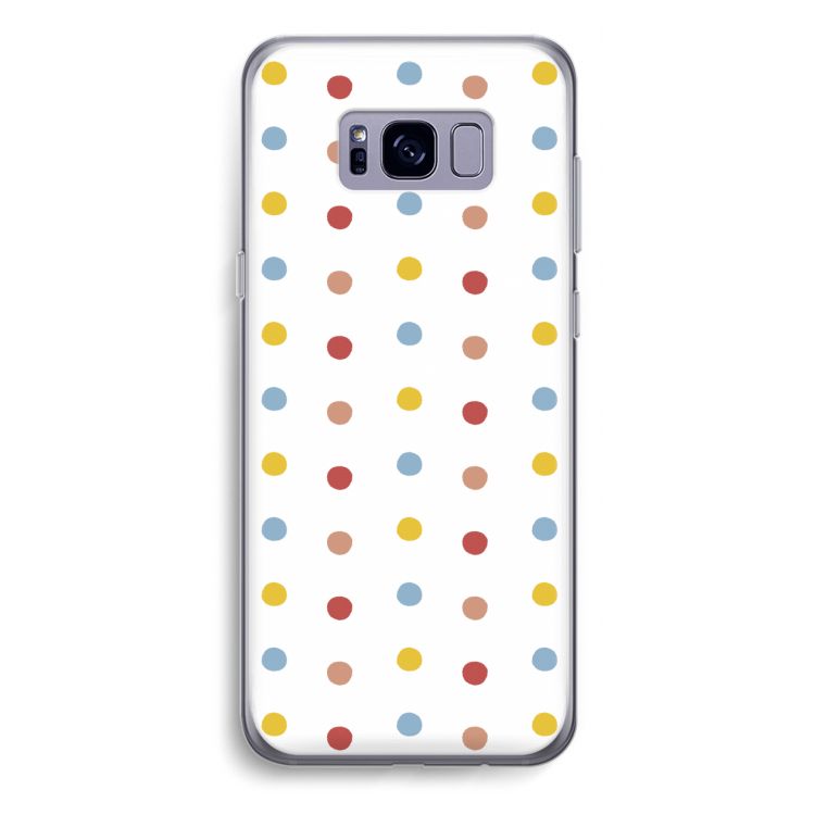Bollen: Samsung Galaxy S8 Plus Transparant Hoesje