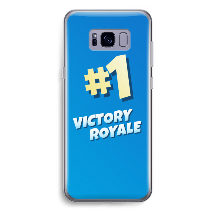 Victory Royale: Samsung Galaxy S8 Plus Transparant Hoesje