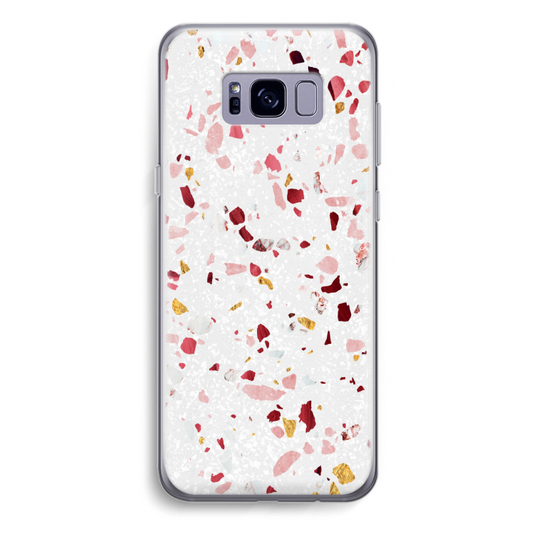 Terrazzo N°9: Samsung Galaxy S8 Plus Transparant Hoesje