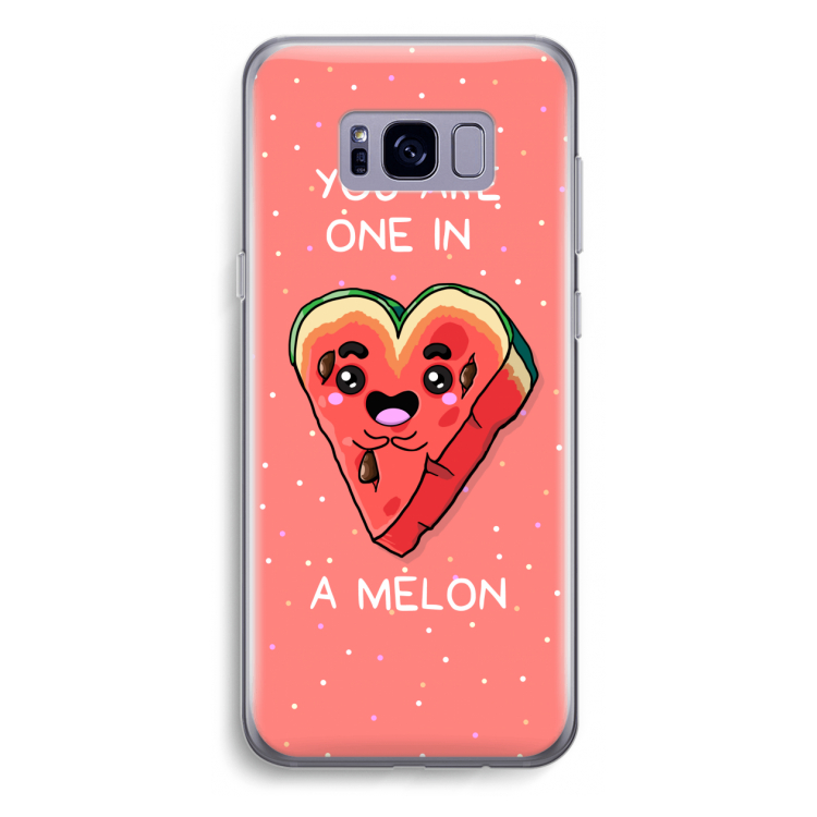 One In A Melon: Samsung Galaxy S8 Plus Transparant Hoesje