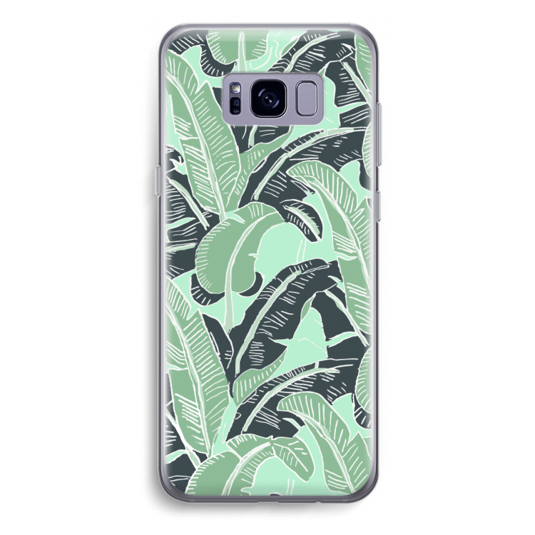 This Sh*t Is Bananas: Samsung Galaxy S8 Plus Transparant Hoesje