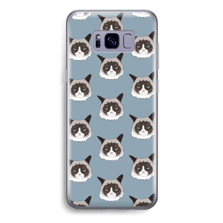 It's a Purrr Case: Samsung Galaxy S8 Plus Transparant Hoesje