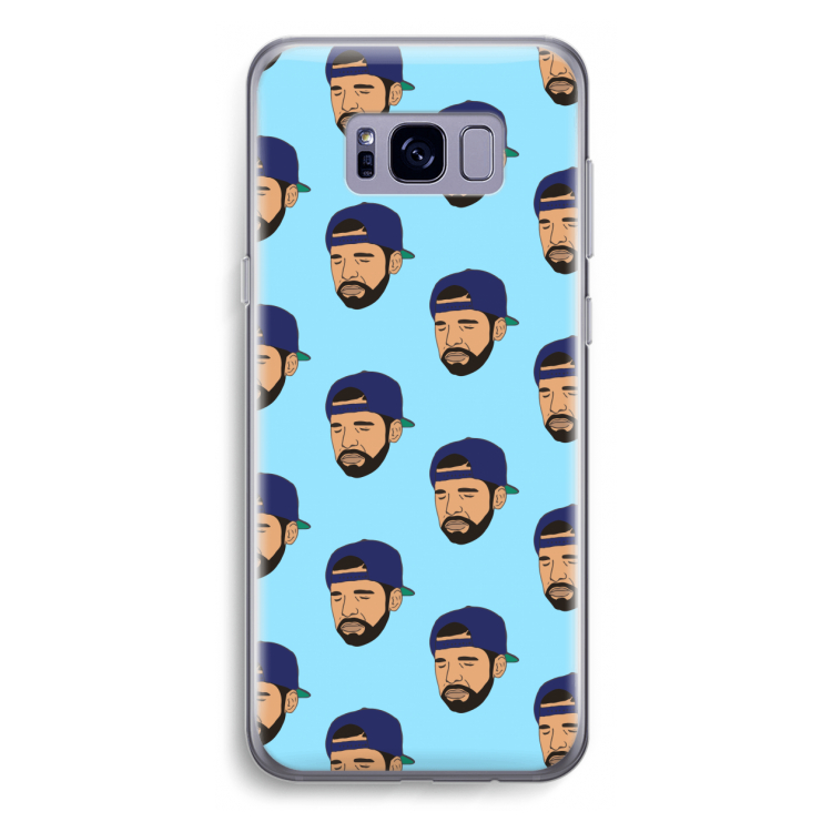 Drake Away: Samsung Galaxy S8 Plus Transparant Hoesje
