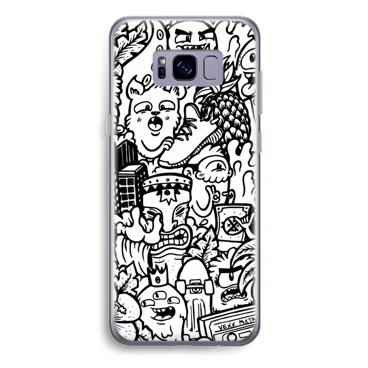 Vexx Mixtape #2: Samsung Galaxy S8 Plus Transparant Hoesje