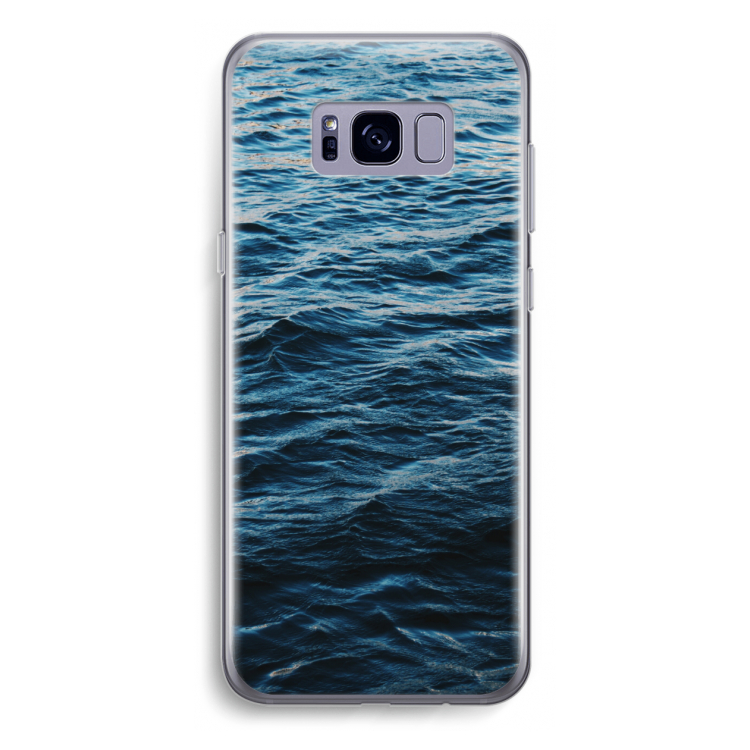 Oceaan: Samsung Galaxy S8 Plus Transparant Hoesje