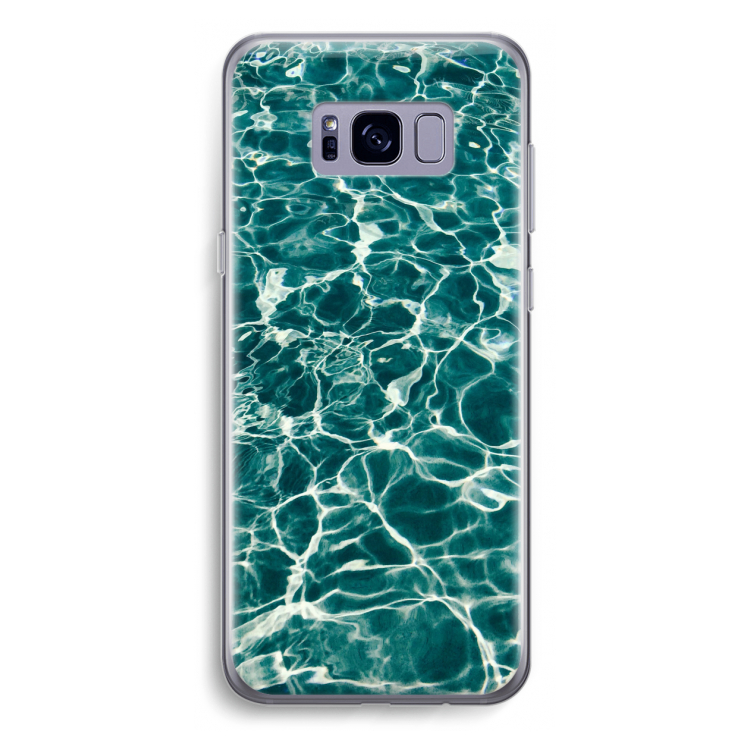 Weerkaatsing water: Samsung Galaxy S8 Plus Transparant Hoesje