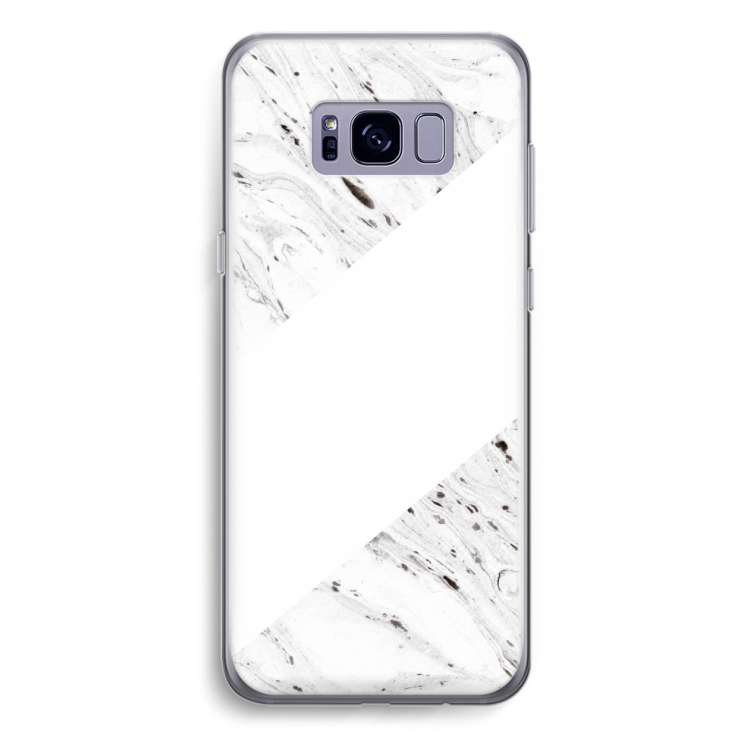 Biggest stripe: Samsung Galaxy S8 Plus Transparant Hoesje