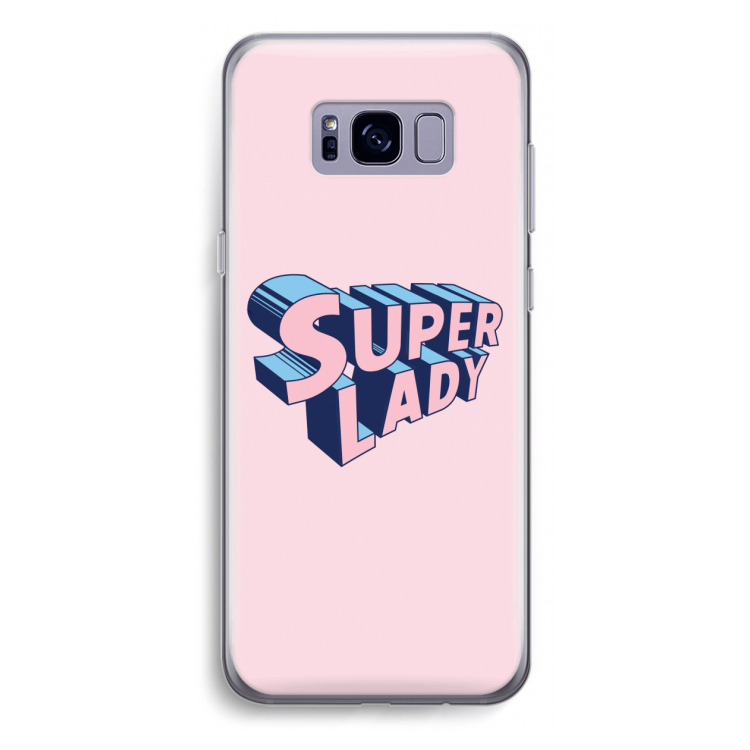 Superlady: Samsung Galaxy S8 Plus Transparant Hoesje