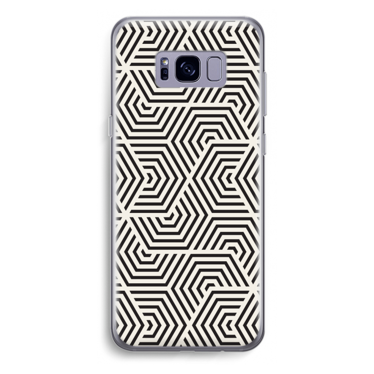 Magic pattern: Samsung Galaxy S8 Plus Transparant Hoesje