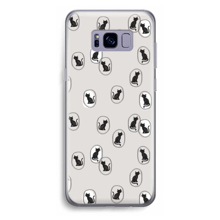 Miauw: Samsung Galaxy S8 Plus Transparant Hoesje