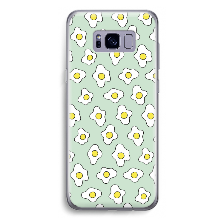 Spiegeleitjes: Samsung Galaxy S8 Plus Transparant Hoesje