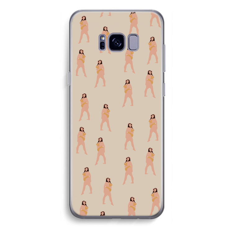 You're so golden: Samsung Galaxy S8 Plus Transparant Hoesje