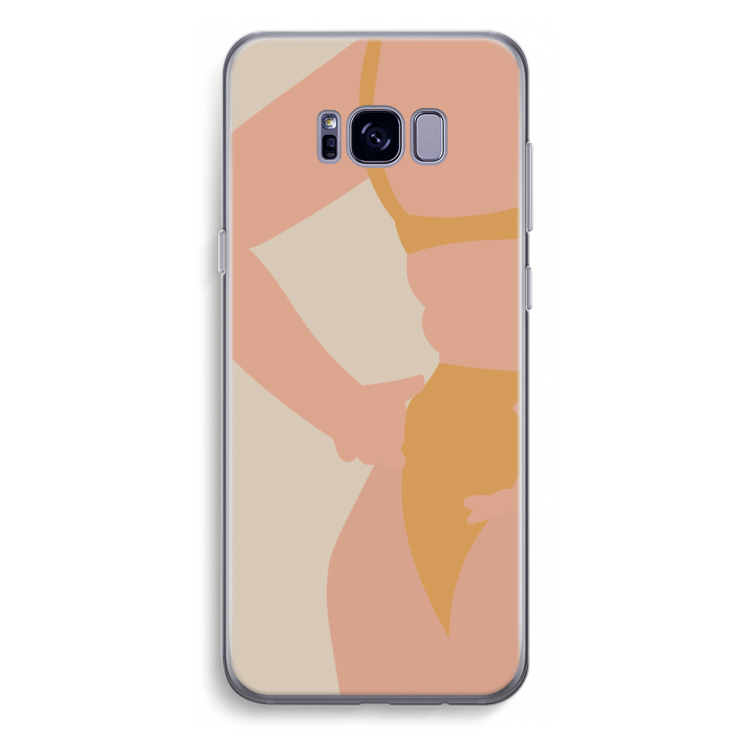 Bikini body: Samsung Galaxy S8 Plus Transparant Hoesje