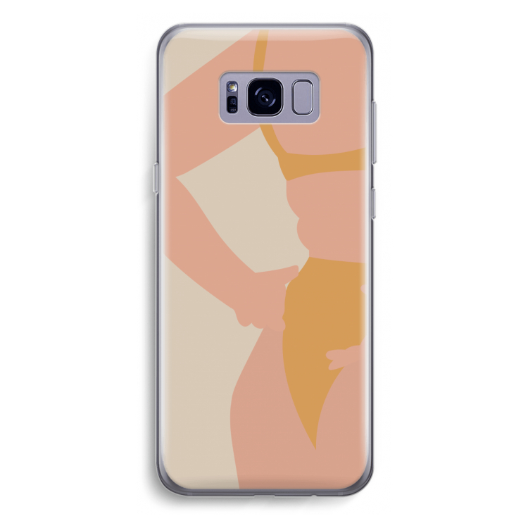 Bikini body: Samsung Galaxy S8 Plus Transparant Hoesje