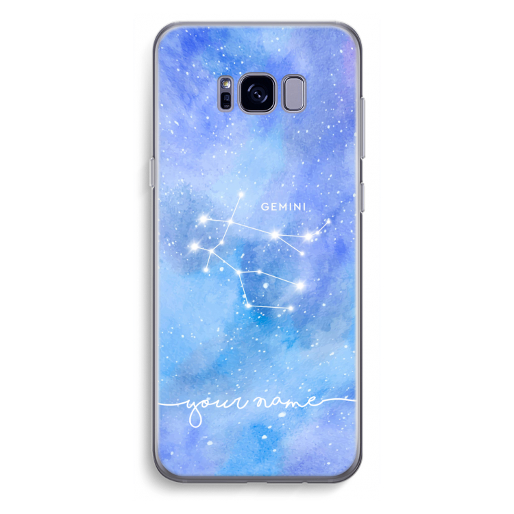 Sterrenbeeld - Licht: Samsung Galaxy S8 Plus Transparant Hoesje