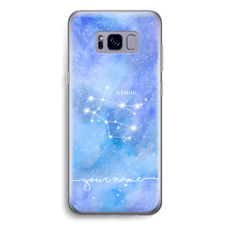 Sterrenbeeld - Licht: Samsung Galaxy S8 Plus Transparant Hoesje
