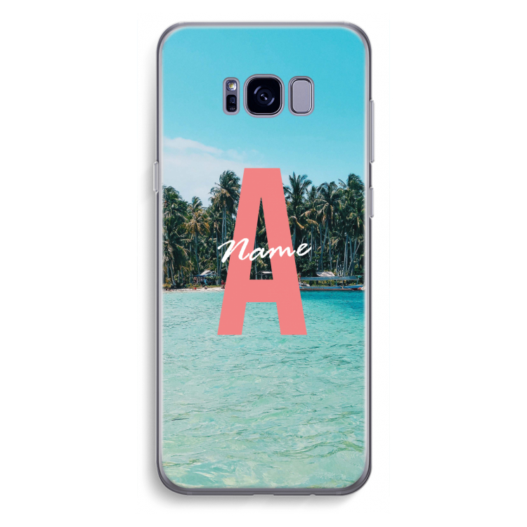 Pacific Dream: Samsung Galaxy S8 Plus Transparant Hoesje