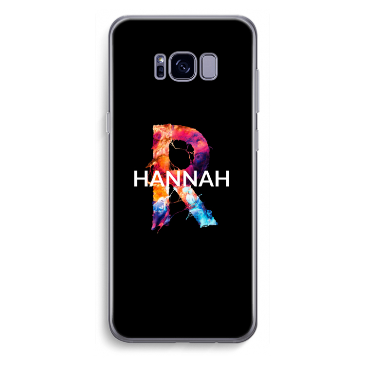 Abstract Spectrum: Samsung Galaxy S8 Plus Transparant Hoesje