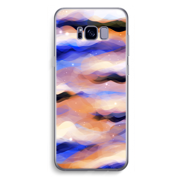 Donkere Wolken: Samsung Galaxy S8 Plus Transparant Hoesje