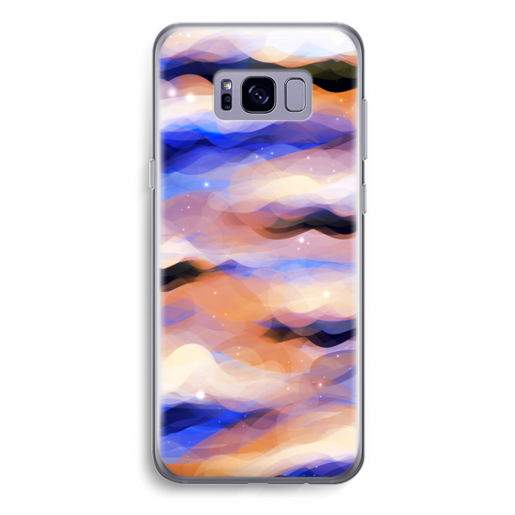 Donkere Wolken: Samsung Galaxy S8 Plus Transparant Hoesje