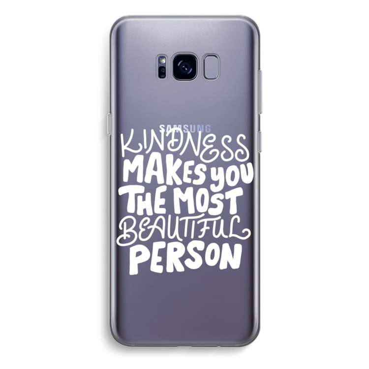 The prettiest: Samsung Galaxy S8 Plus Transparant Hoesje