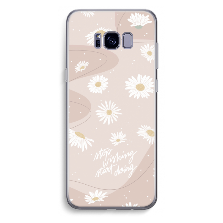 Daydreaming becomes reality: Samsung Galaxy S8 Plus Transparant Hoesje