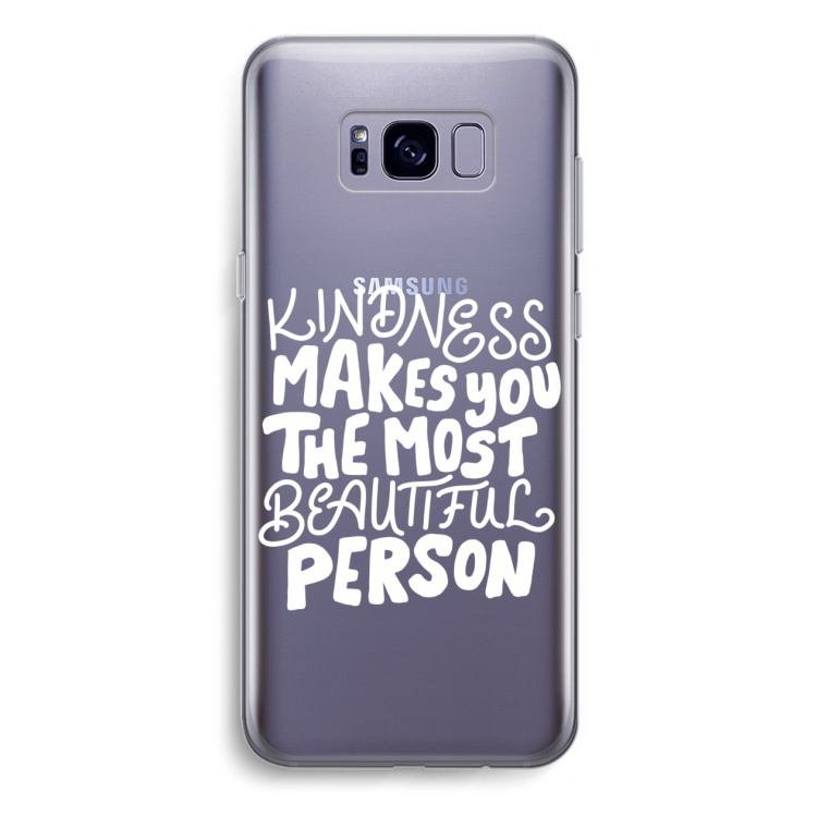 The prettiest: Samsung Galaxy S8 Plus Transparant Hoesje