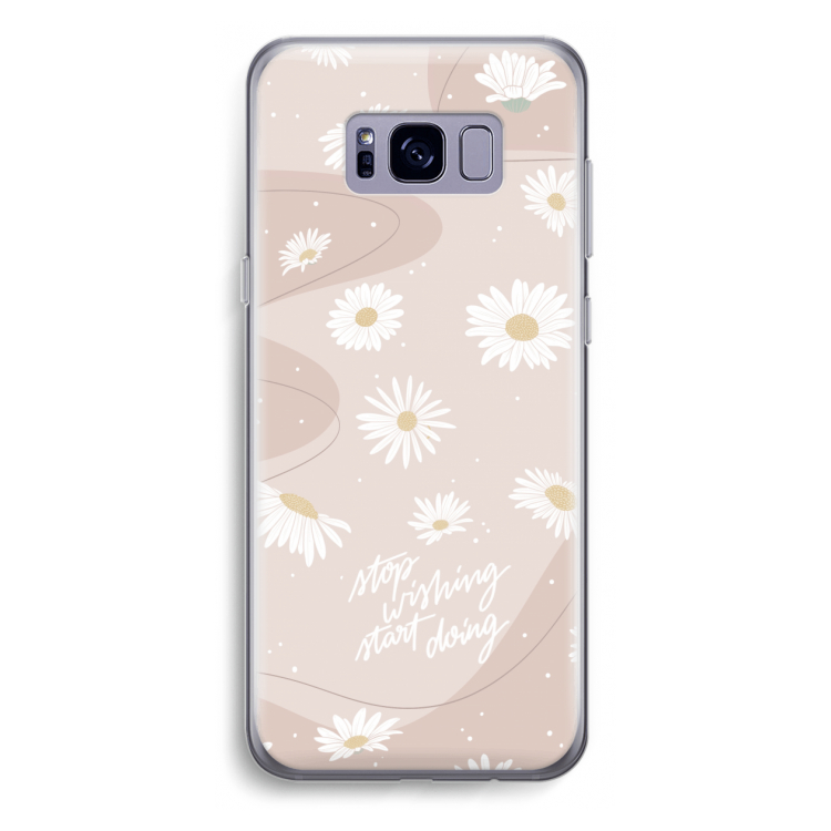 Daydreaming becomes reality: Samsung Galaxy S8 Plus Transparant Hoesje