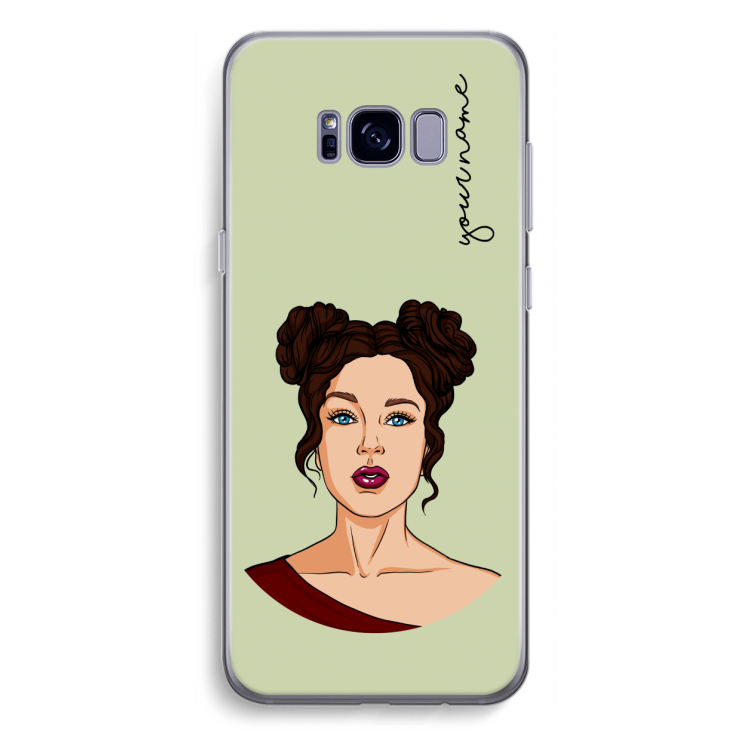 Pop-Art Creator: Samsung Galaxy S8 Plus Transparant Hoesje