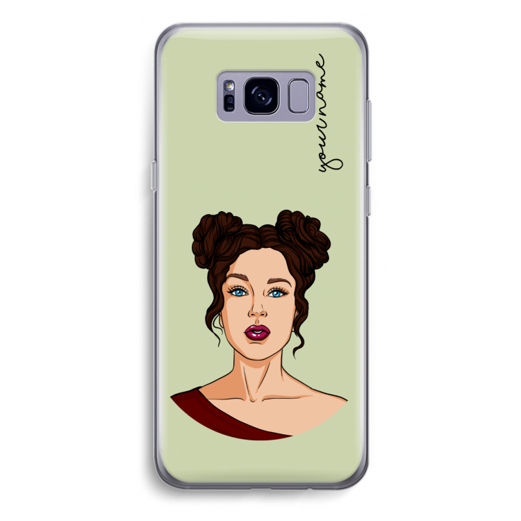 Pop-Art Creator: Samsung Galaxy S8 Plus Transparant Hoesje