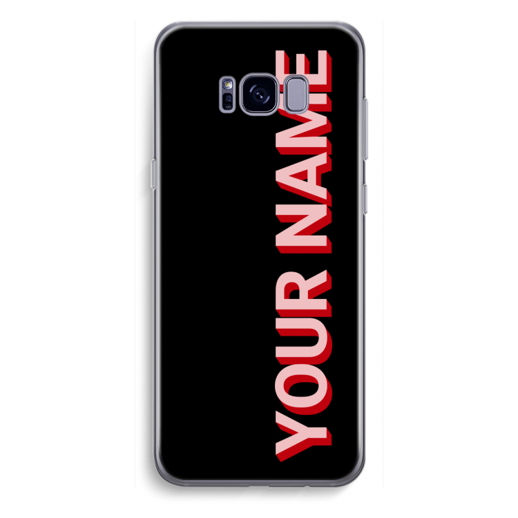 Namecase: Samsung Galaxy S8 Plus Transparant Hoesje