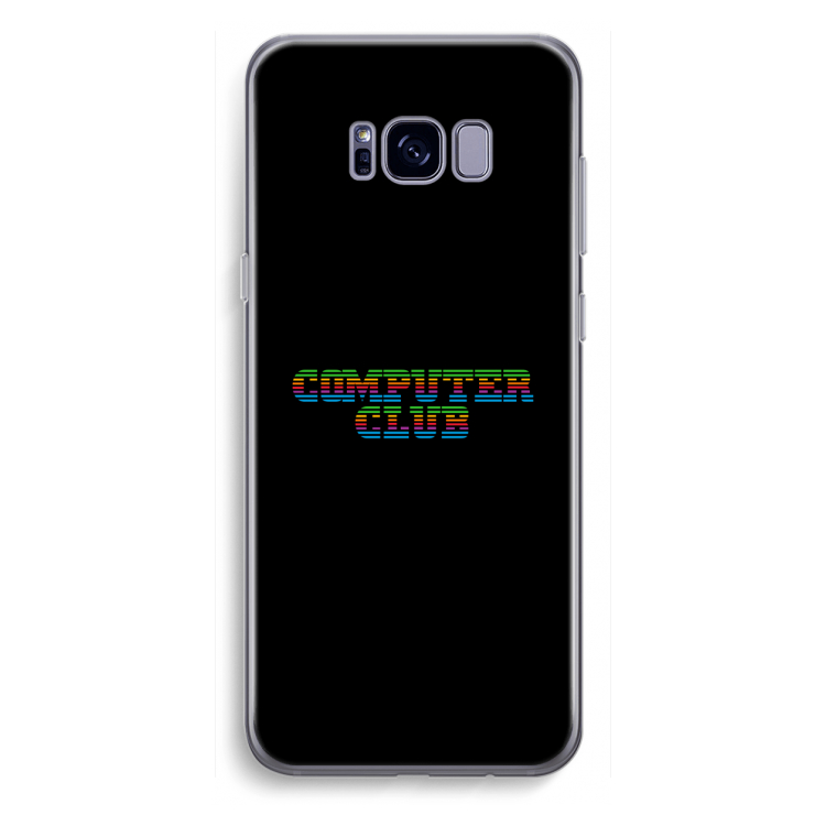 Retro: Samsung Galaxy S8 Plus Transparant Hoesje