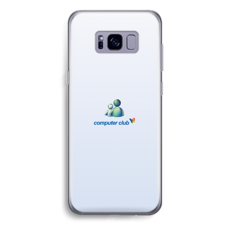 MSN: Samsung Galaxy S8 Plus Transparant Hoesje
