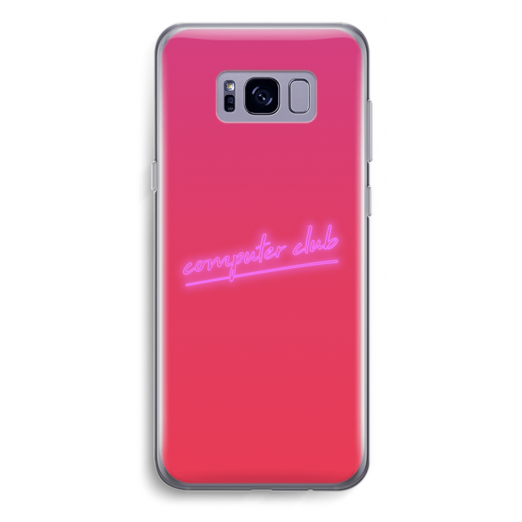 Vice Glow: Samsung Galaxy S8 Plus Transparant Hoesje
