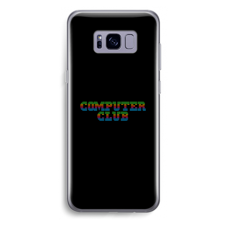Retro: Samsung Galaxy S8 Plus Transparant Hoesje