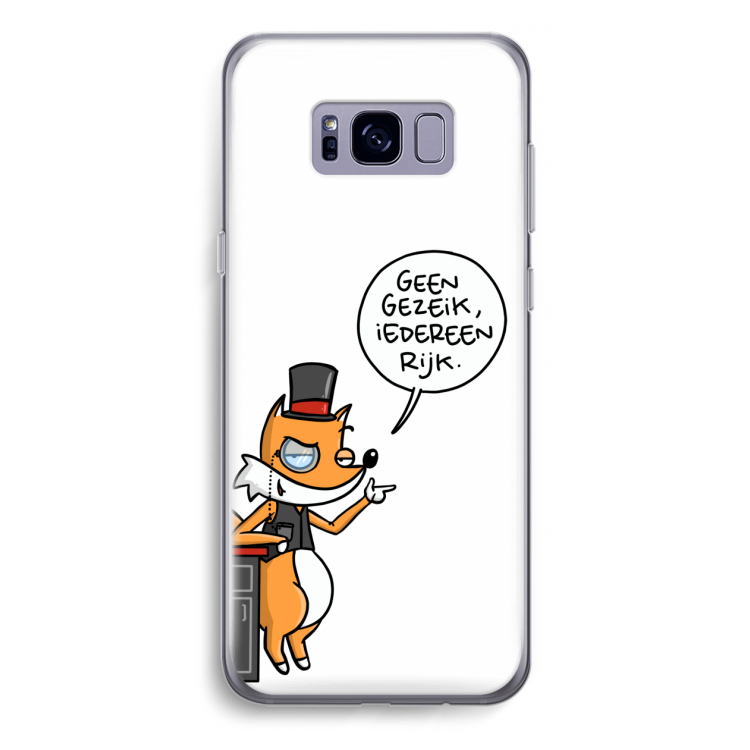 Geen Gezeik: Samsung Galaxy S8 Plus Transparant Hoesje