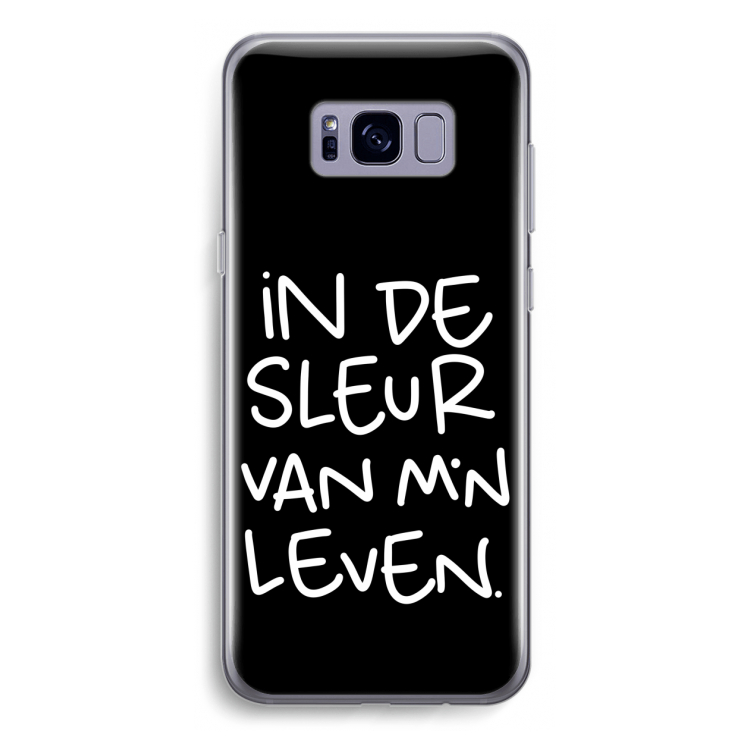 De Sleur: Samsung Galaxy S8 Plus Transparant Hoesje